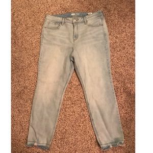 old navy power straight jeans